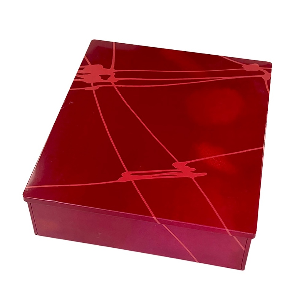 Japanese Red Cookie Tin